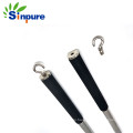 Sinpure OEM Stainless Steel Telescopic Snake Hook with Grip Handle